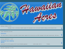 Tablet Screenshot of hawaiianacres.org